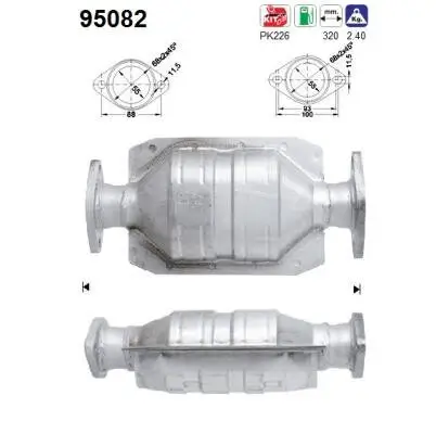 Katalysator AS 95082