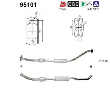 Katalysator AS 95101