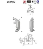 Katalysator AS 95148D