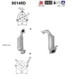 Katalysator vorne AS 95149D