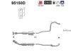 Katalysator hinten AS 95150D