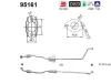 Katalysator hinten AS 95161