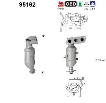 Katalysator AS 95162