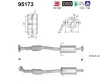 Katalysator hinten AS 95173