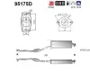 Katalysator hinten AS 95175D