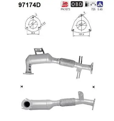 Katalysator AS 97174D