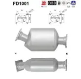 Ruß-/Partikelfilter, Abgasanlage AS FD1001