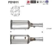 Ruß-/Partikelfilter, Abgasanlage AS FD1011