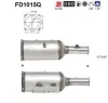 Ruß-/Partikelfilter, Abgasanlage AS FD1015Q