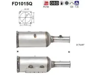 Ruß-/Partikelfilter, Abgasanlage AS FD1015Q