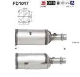 Ruß-/Partikelfilter, Abgasanlage AS FD1017