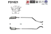 Ruß-/Partikelfilter, Abgasanlage AS FD1021