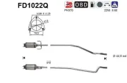 Ruß-/Partikelfilter, Abgasanlage AS FD1022Q