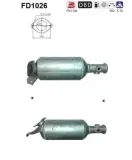 Ruß-/Partikelfilter, Abgasanlage AS FD1026