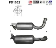 Ruß-/Partikelfilter, Abgasanlage AS FD1032