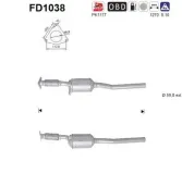 Ruß-/Partikelfilter, Abgasanlage AS FD1038