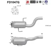 Ruß-/Partikelfilter, Abgasanlage AS FD1047Q