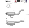 Ruß-/Partikelfilter, Abgasanlage AS FD1049