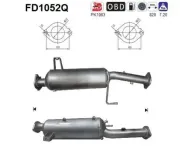 Ruß-/Partikelfilter, Abgasanlage AS FD1052Q