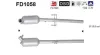 Ruß-/Partikelfilter, Abgasanlage AS FD1058