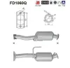 Ruß-/Partikelfilter, Abgasanlage AS FD1060Q