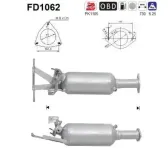 Ruß-/Partikelfilter, Abgasanlage AS FD1062