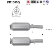 Ruß-/Partikelfilter, Abgasanlage AS FD1065Q