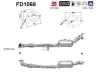 Ruß-/Partikelfilter, Abgasanlage AS FD1068