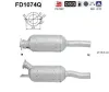 Ruß-/Partikelfilter, Abgasanlage AS FD1074Q