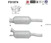 Ruß-/Partikelfilter, Abgasanlage AS FD1074