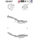 Ruß-/Partikelfilter, Abgasanlage AS FD1077