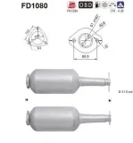 Ruß-/Partikelfilter, Abgasanlage AS FD1080