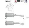 Ruß-/Partikelfilter, Abgasanlage AS FD1082