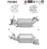 Ruß-/Partikelfilter, Abgasanlage AS FD1083