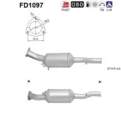 Ruß-/Partikelfilter, Abgasanlage AS FD1097