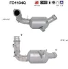 Ruß-/Partikelfilter, Abgasanlage AS FD1104Q
