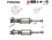 Ruß-/Partikelfilter, Abgasanlage AS FD5024Q
