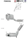 Ruß-/Partikelfilter, Abgasanlage AS FD5033Q