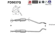 Ruß-/Partikelfilter, Abgasanlage AS FD5037Q