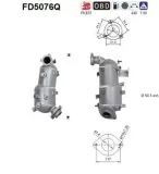 Ruß-/Partikelfilter, Abgasanlage AS FD5076Q