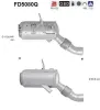 Ruß-/Partikelfilter, Abgasanlage AS FD5080Q