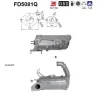 Ruß-/Partikelfilter, Abgasanlage AS FD5081Q