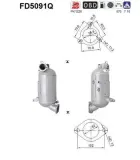 Ruß-/Partikelfilter, Abgasanlage AS FD5091Q