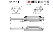 Ruß-/Partikelfilter, Abgasanlage AS FD5101