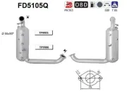 Ruß-/Partikelfilter, Abgasanlage AS FD5105Q