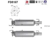 Ruß-/Partikelfilter, Abgasanlage AS FD5107