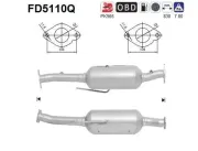 Ruß-/Partikelfilter, Abgasanlage AS FD5110Q