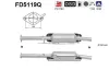 Ruß-/Partikelfilter, Abgasanlage AS FD5119Q