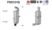 Ruß-/Partikelfilter, Abgasanlage AS FD5121Q