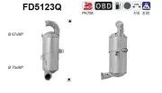 Ruß-/Partikelfilter, Abgasanlage AS FD5123Q